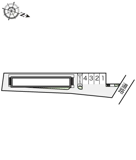 ★手数料０円★豊中市上野西　月極駐車場（LP）